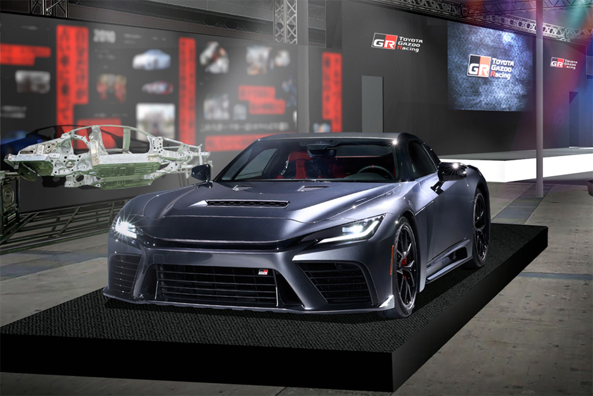 世界初公開となるGR GT・GR GT3のデモランもある！トヨタはニュー