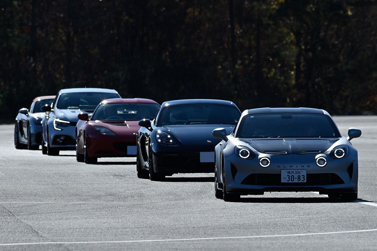 ENGINE × ALPINE Driving Experience by Tetsuya Yamano