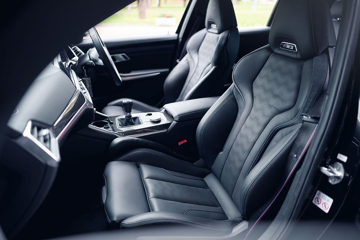 BMW M社設立50周年を記念して国内50台限定で2022年に販売された「50th Anniversary Limited」の限定装備品だ。