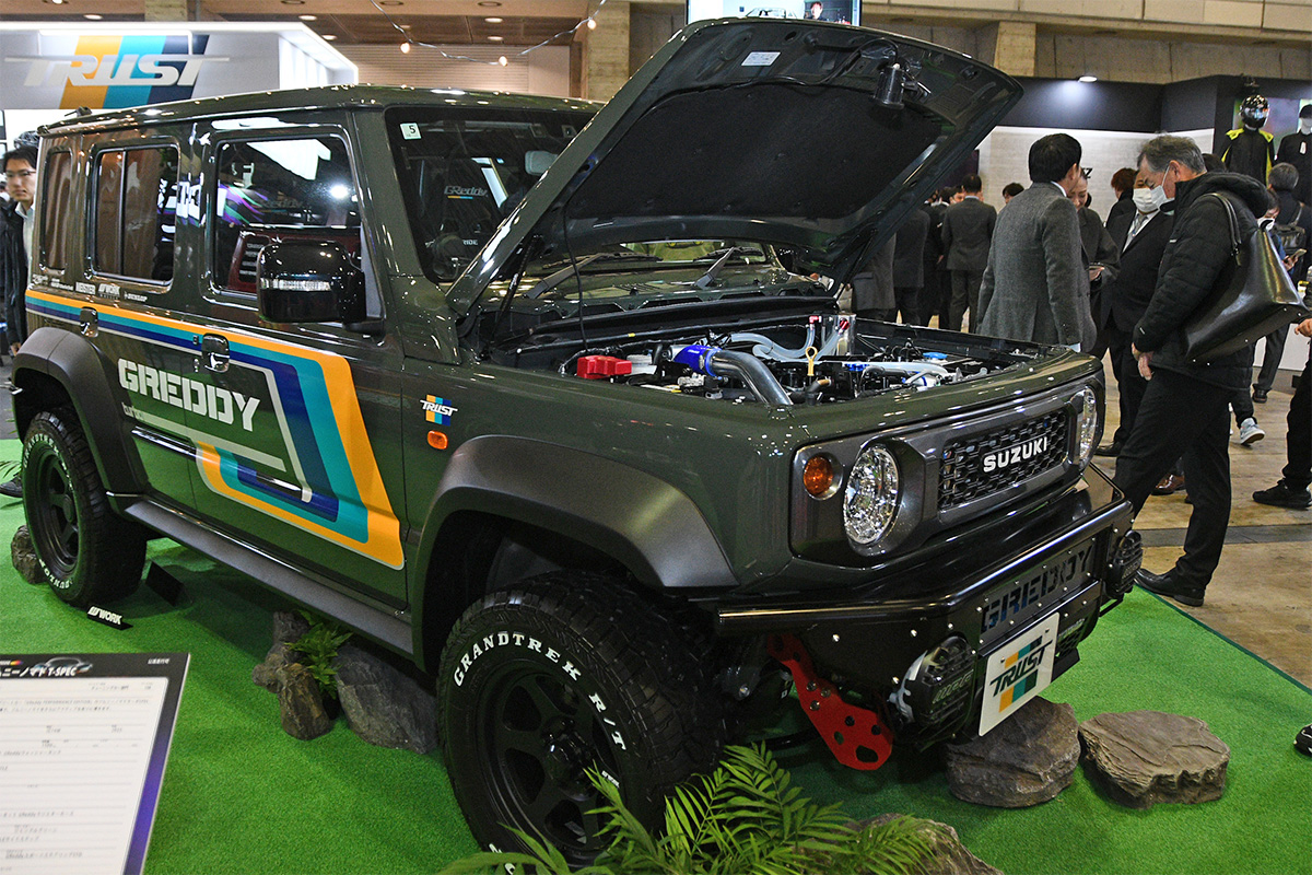 東京オートサロン2026】ジムニーノマドのコンプリートカーが登場