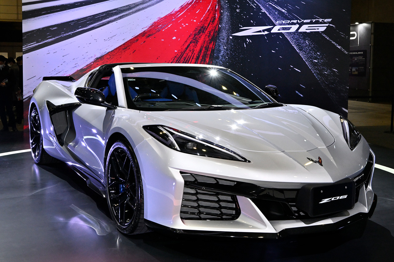 環境性能などどこ吹く風…？ コルベットZ06のマイナーチェンジモデルを