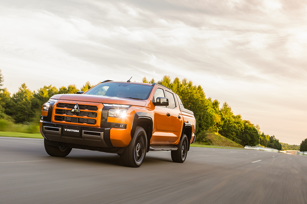 デビュー当初の三菱トライトン(2024年)