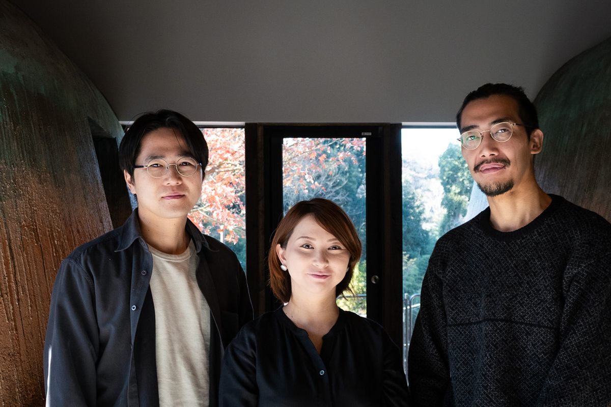 AATISMO（アアティスモ）の3人のメンバー。左から、中森大樹さん、枡永絵理子さん、海老塚啓太さん。