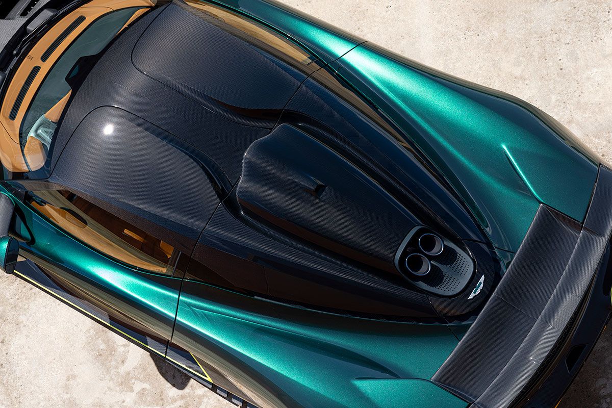 空力と審美性をどう両立させるかがデザイナーの課題だったそう。