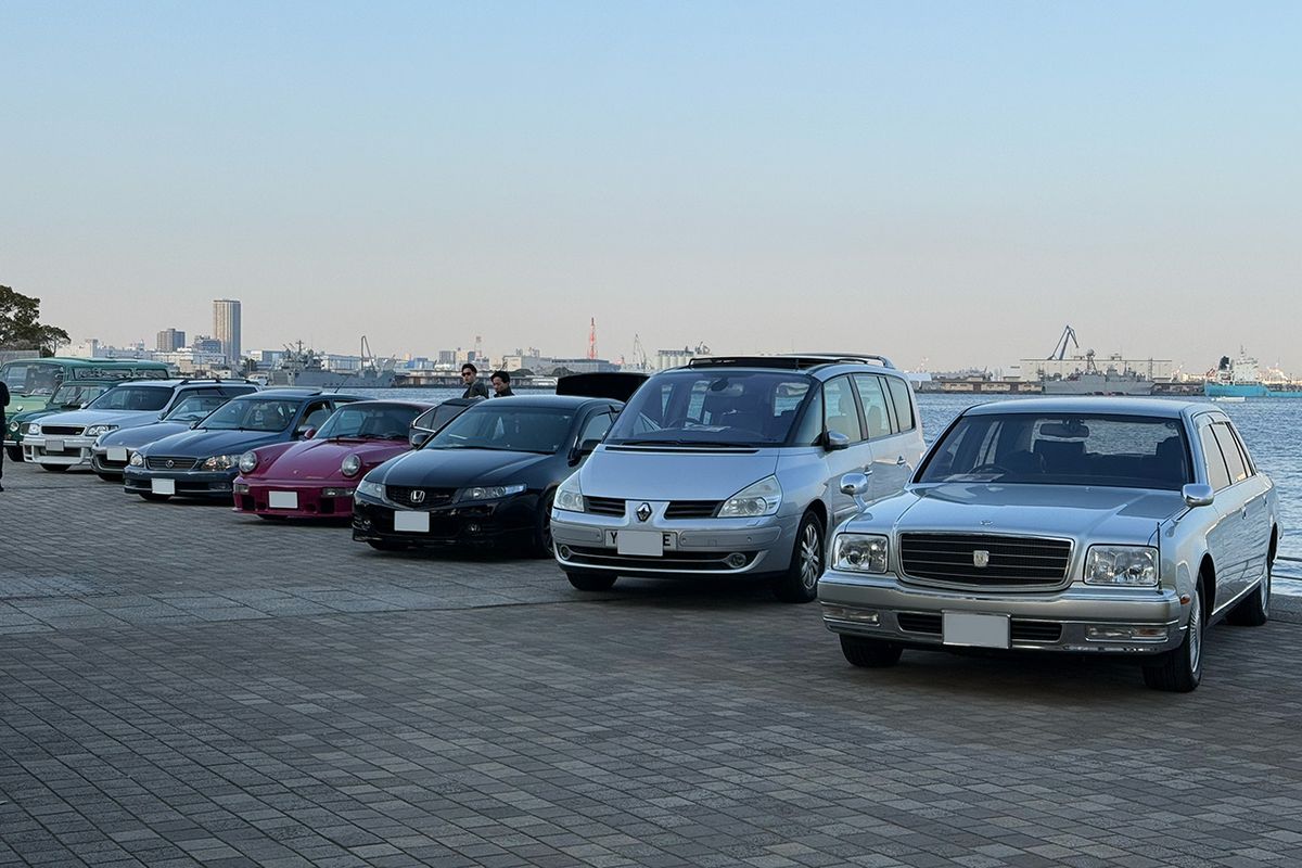 参加車両は多種多様だ