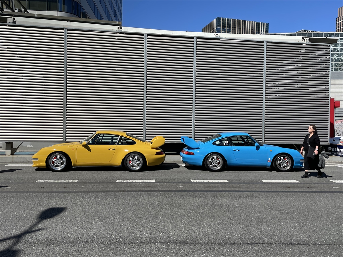空冷ポルシェ911の集大成、964型から993型のモデルをルフト東京に展示