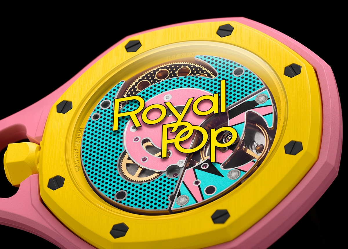 オーデマ・ピゲ×スウォッチ初コラボ「ロイヤル・ポップ」5月16日発売