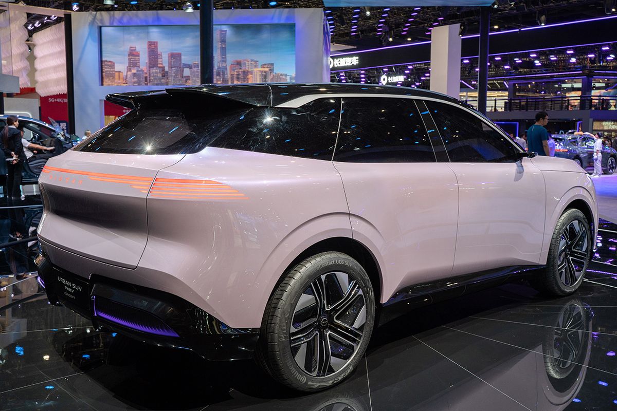 アーバンSUV PHEVコンセプトのリア