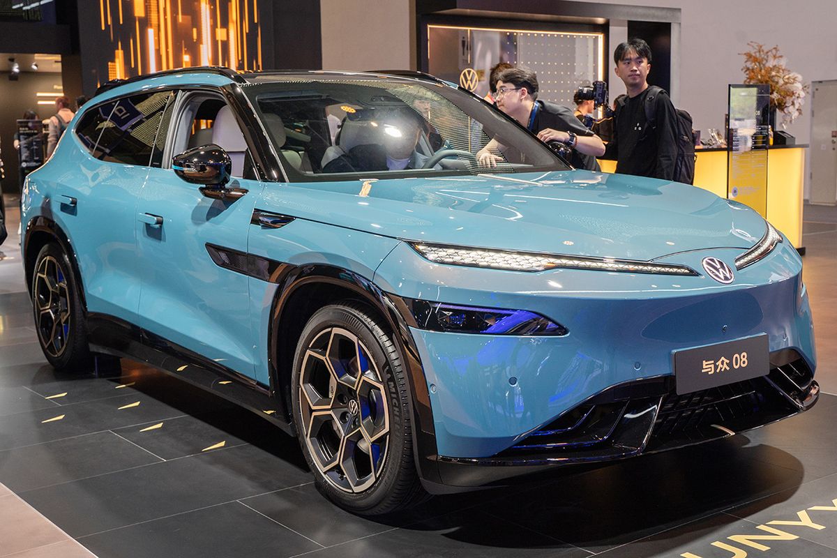 VW安徽が製造する「ID. UNYX 08」