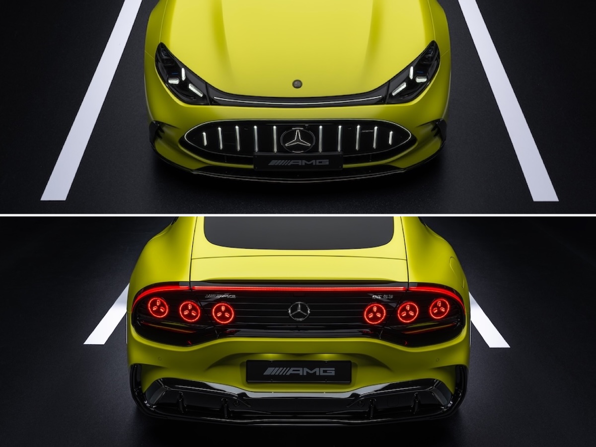 GT XX」ゆずりのスタイリングとなった新しい「メルセデスAMG GTクーペ
