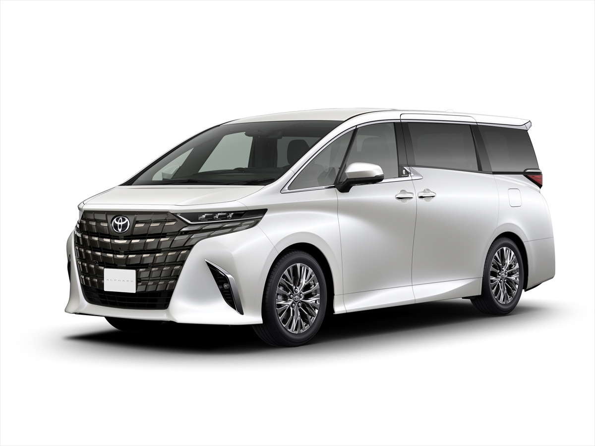 日産エルグランドへの対抗策を発表 トヨタ・アルファードが新グレード