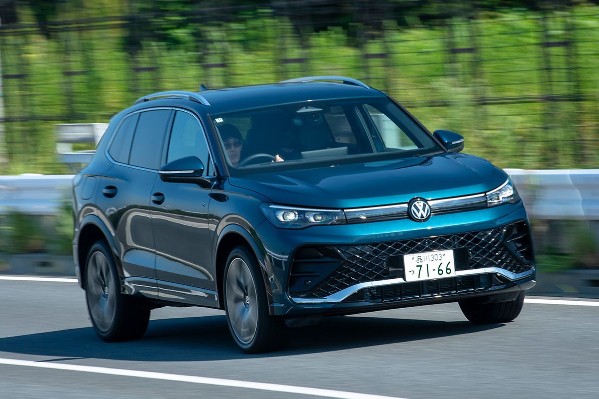 フォルクスワーゲン・ティグアンTDI 4MOTION Rラインに試乗した。