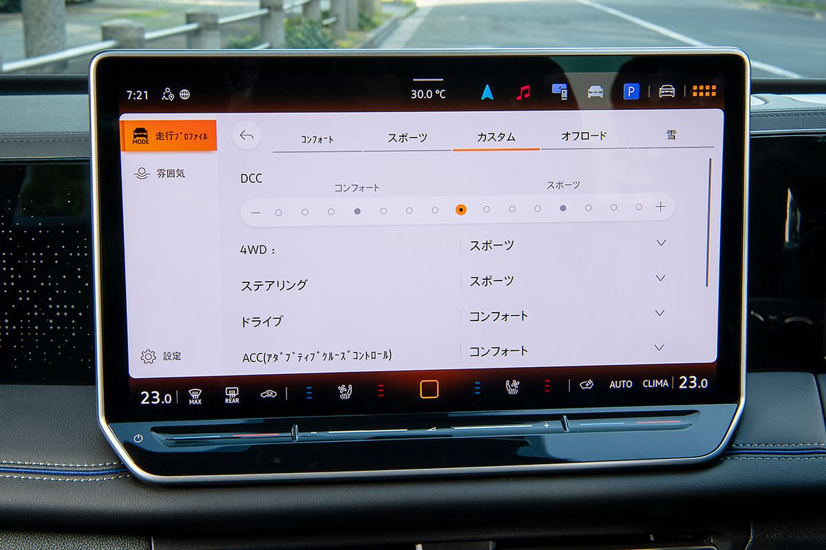 フォルクスワーゲン・ティグアンTDI 4MOTION Rラインに試乗した。